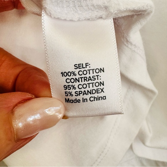 Evereve White Follow the Sun Tank Top - Picture 4 of 5